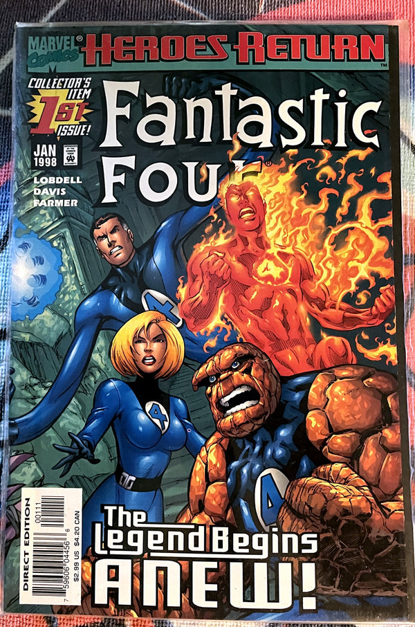 Fantastic Four Family-Fantastic Four #1-Heroes Return VF-NM