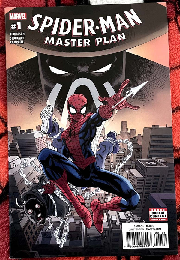 Spider-Man-Master Plan One Shot-#1 & variant  VF-NM