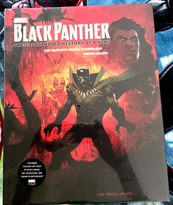 Black Panther-The Illustrated History of a King-Hardcover -in shrink wrap