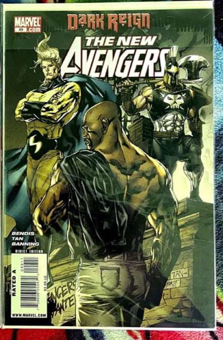 New Avengers #49 1er et 2ème variante d'impression Sketch VF-NM