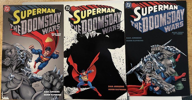 DC Universe -Superman- The Doomsday Wars 1,2 & 3 VF trade paperback