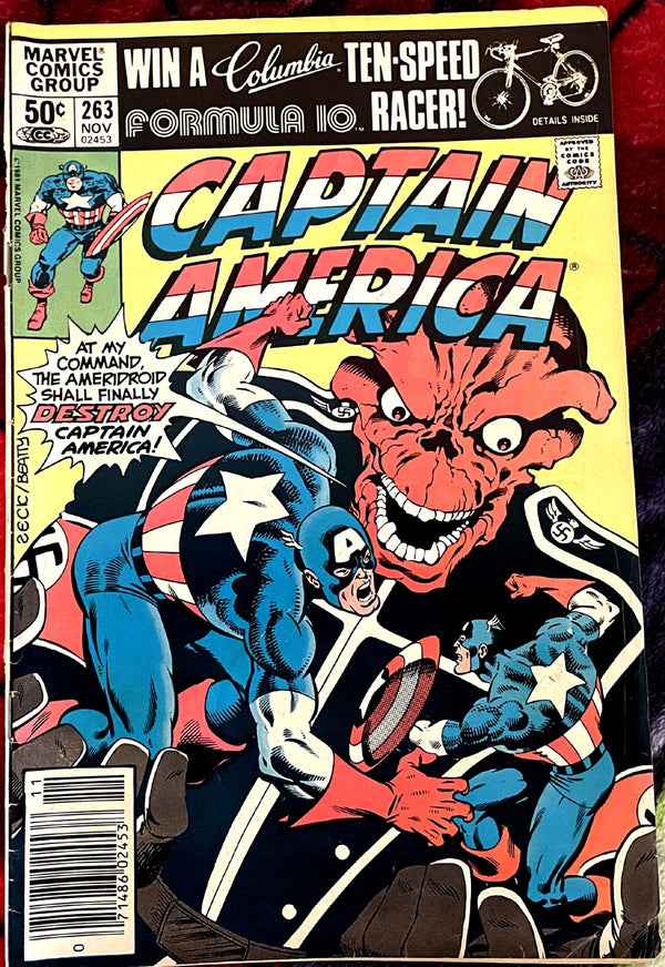 Captain America #263 VF Red Skull