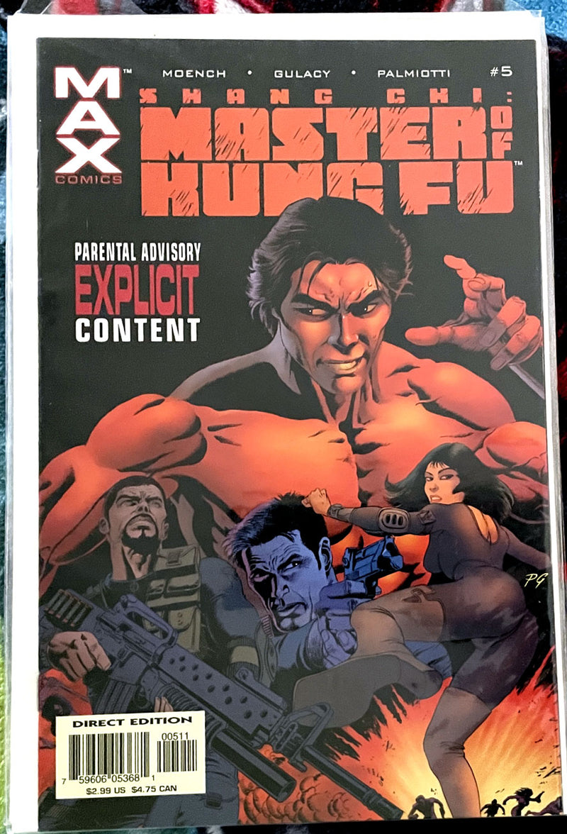 Marvel Modern Age- Shang Chi-Master of Kung Fu