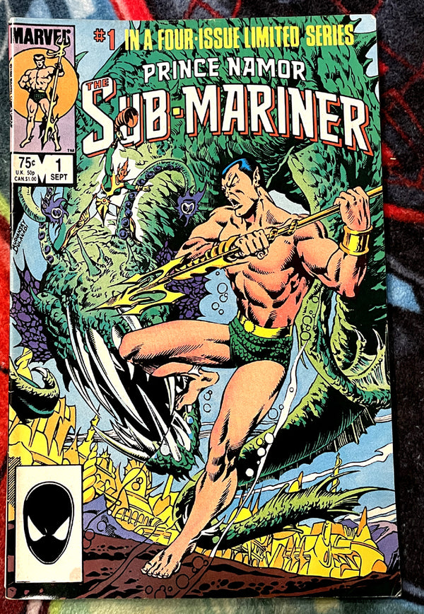 Namor the Sub-Mariner #1-4 mini series  VF-NM