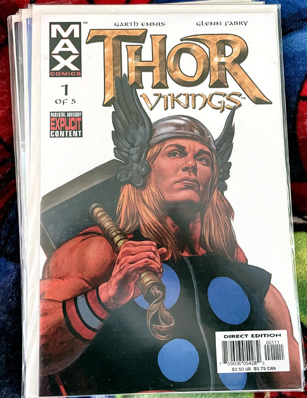 Thor-Vikings #1-5 VF-NM  Explicit Content