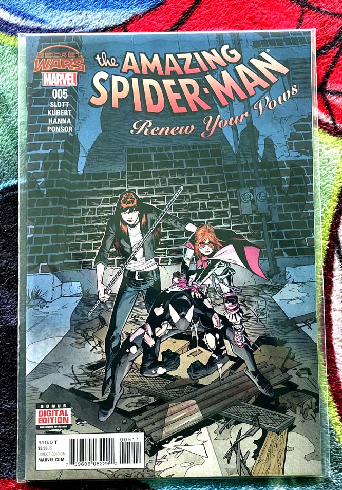 Amazing Spiderman Renew Your Vows Secret Wars