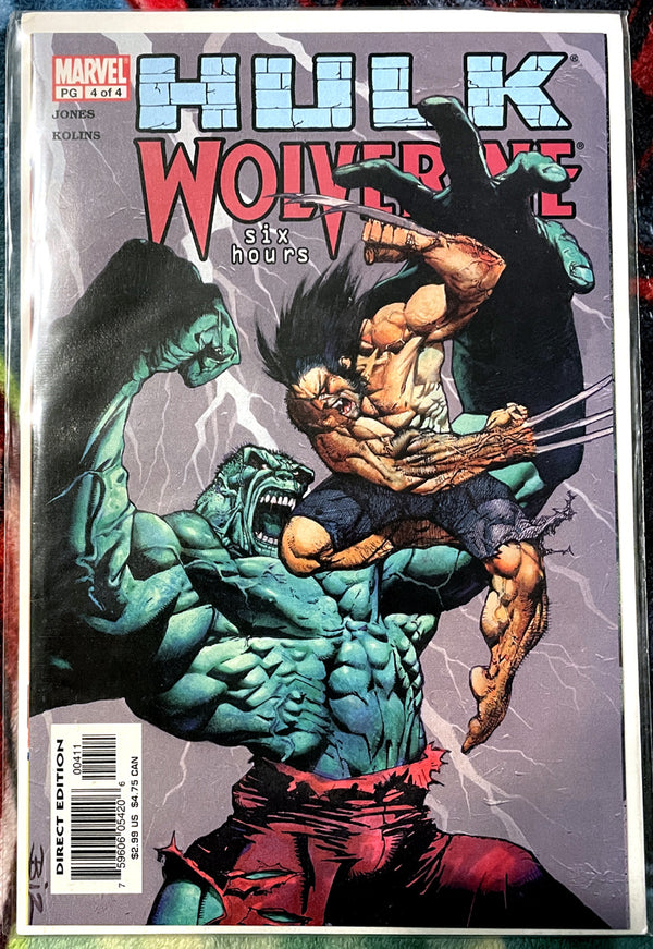 Hulk-Wolverine #4 of 4 VF-NM