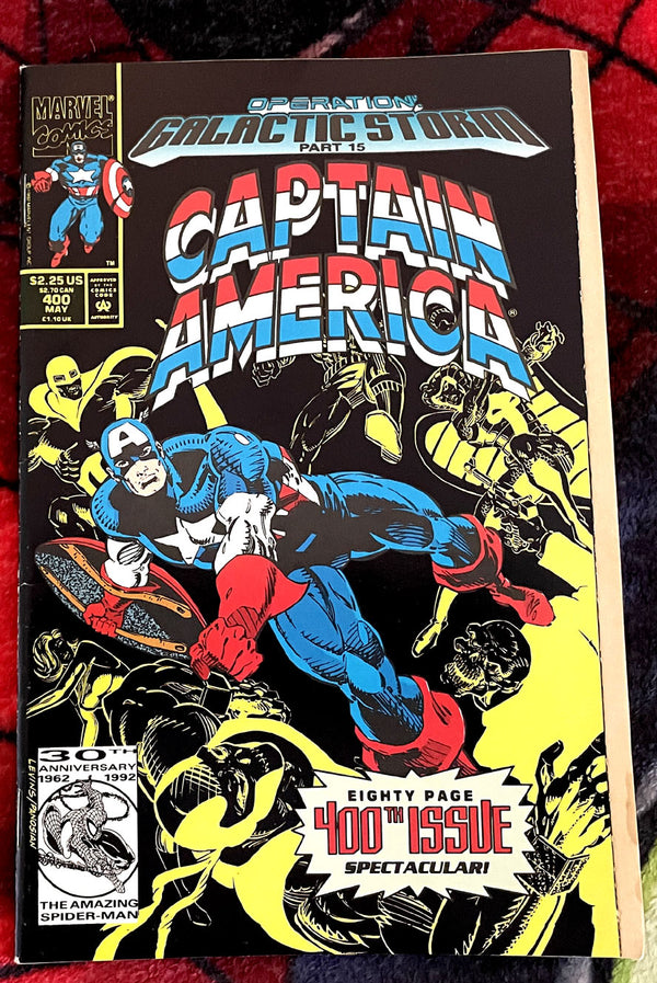 This sale is for  Captain America #400 VF  Galactic Storm part 15