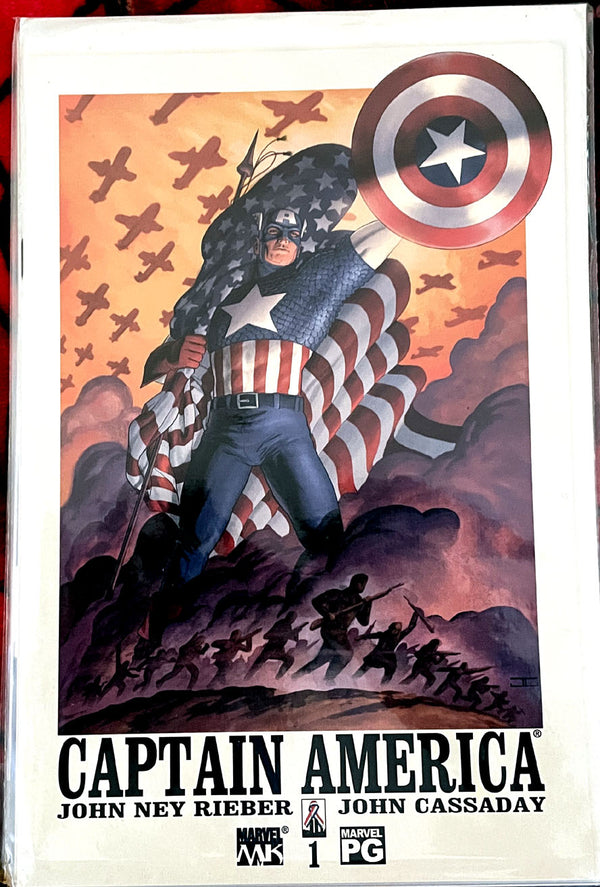 MK Captain America 1,2 & 3 VF-NM