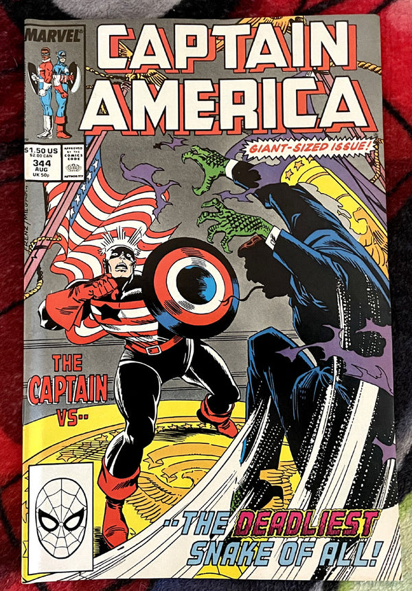 Avengers- Captain America #344 VF