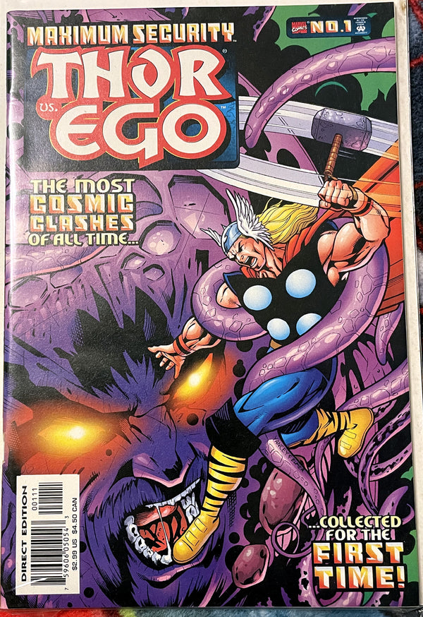 Avengers Family-Thor vs Ego-#1- one shot VF