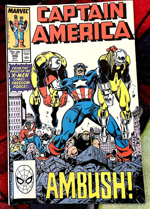 Captain America #346 VF