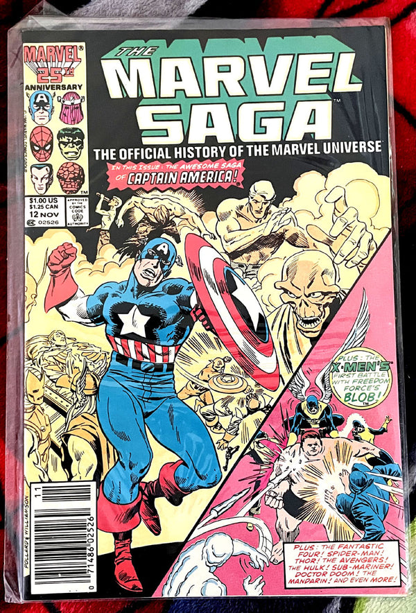 Marvel Modern Age- Marvel Saga #12- F-VF