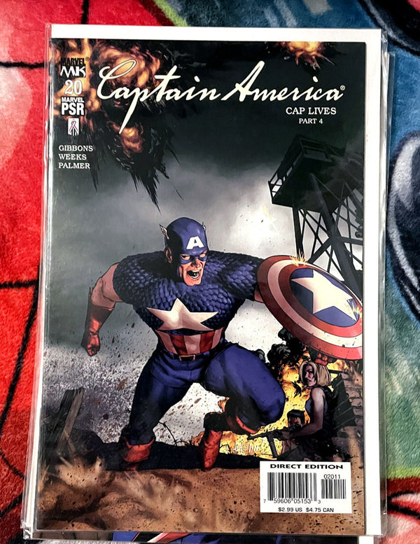 Avengers -Captain America #17-20 Cap Lives  VF-NM