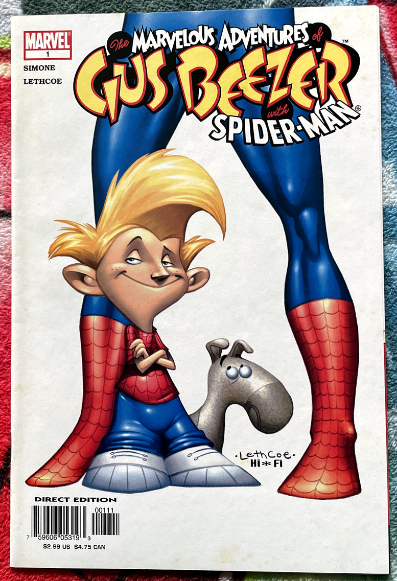 Marvelous Adventures of Gus Bezzer and Spider-Man  VF-NM