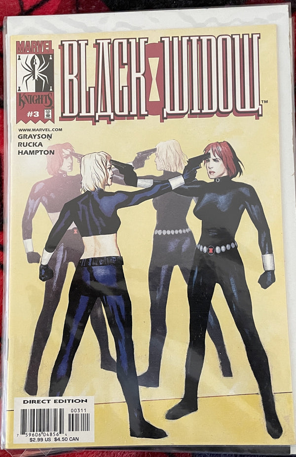 MK Black Widow #1-3 VF-NM