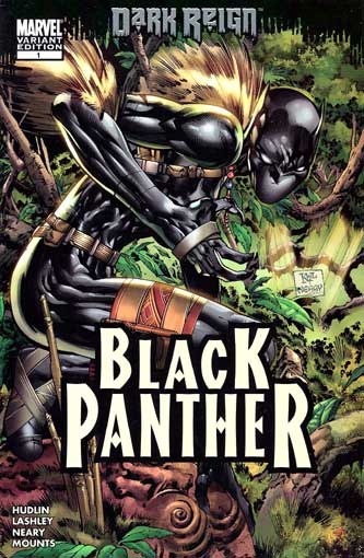 BLACK PANTHER #1  Dark Reign variant edition NM