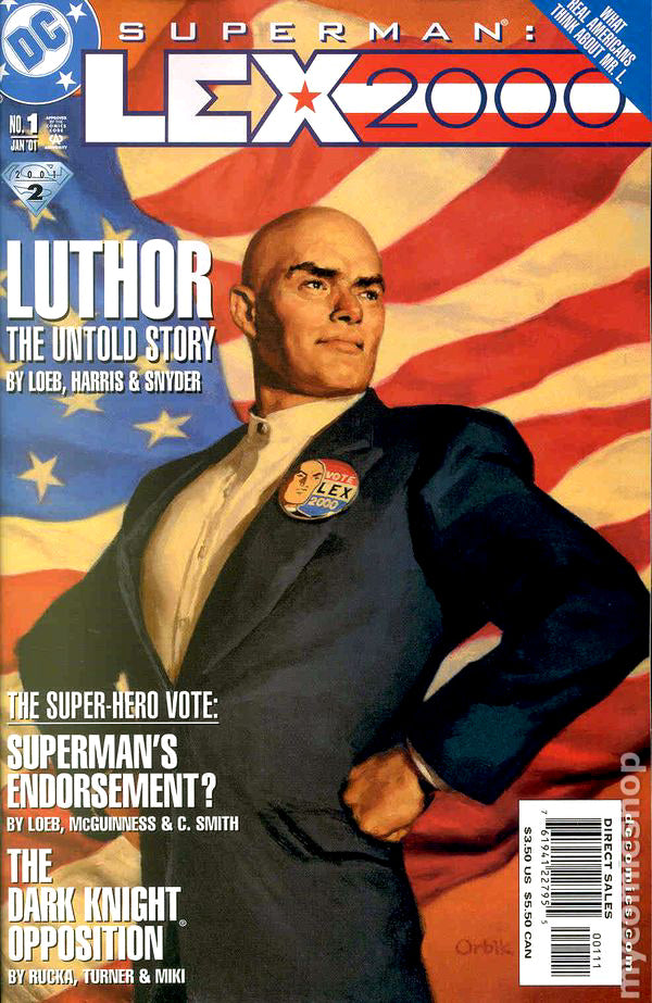 DC Universe -Superman #1  Lex 2000 VF