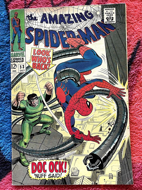 L'AMAZING SPIDER-MAN #53- GD 5.0-Marvel Silver Age