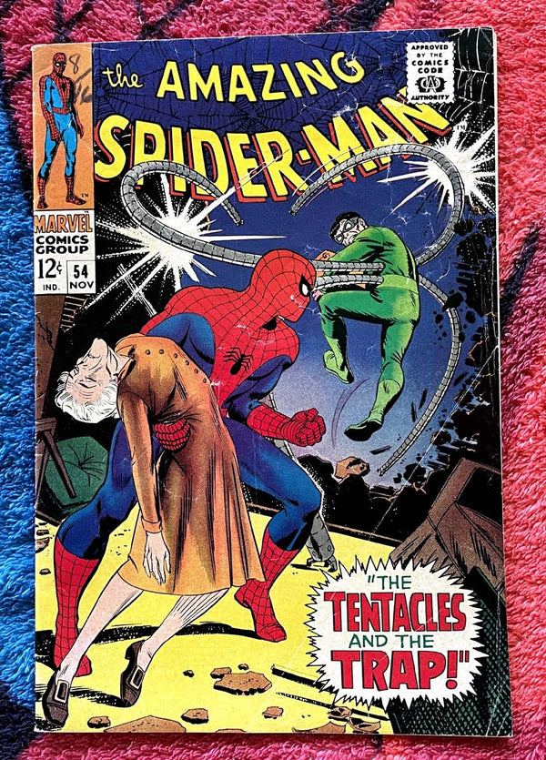 L'AMAZING SPIDER-MAN #54- GD 4.0-5.0-Marvel Silver Age