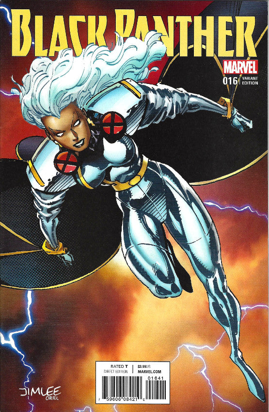 BLACK PANTHER 16 V6 JIM LEE STORM VARIANTE NM