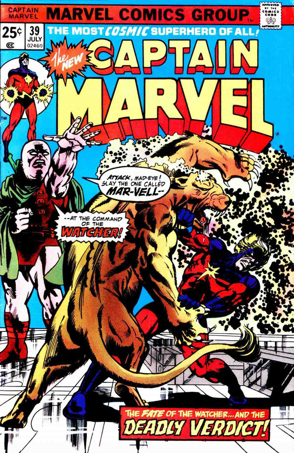 Marvel Modern Age-Captain Marvel (1973) #39  VG-F