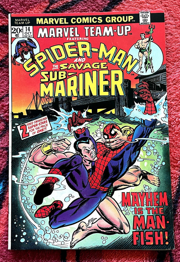 Marvel Team-Up v.1-#14 Spider-Man and The Savage Sub-Mariner VF