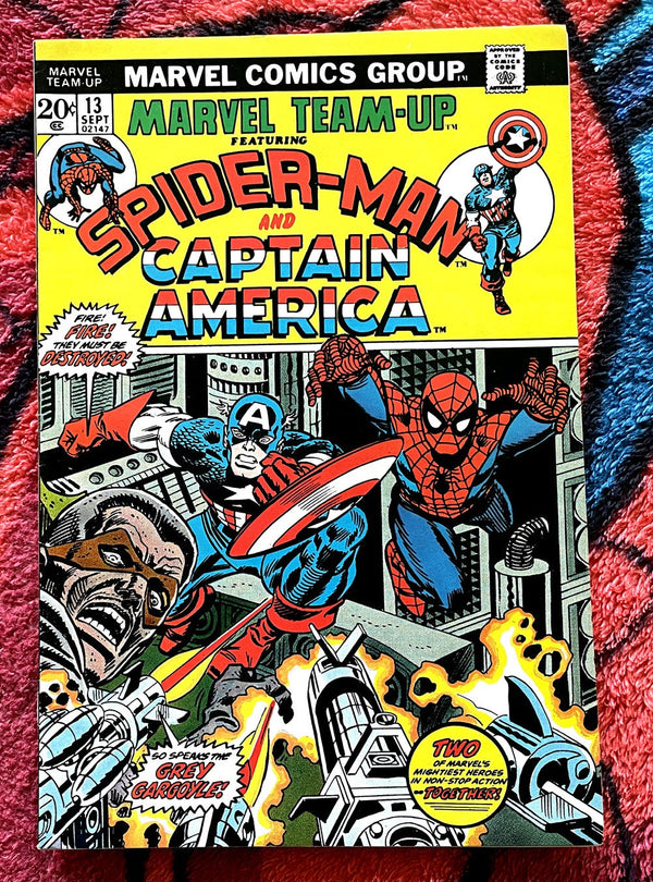 Marvel Team-Up v.1-##13 Spider-Man et Captain America F-VF