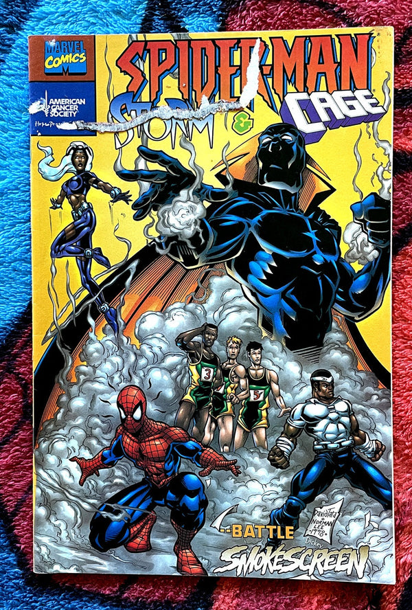 Spider-Man, Storm et Power Man-1982 1er tirage et variante VF