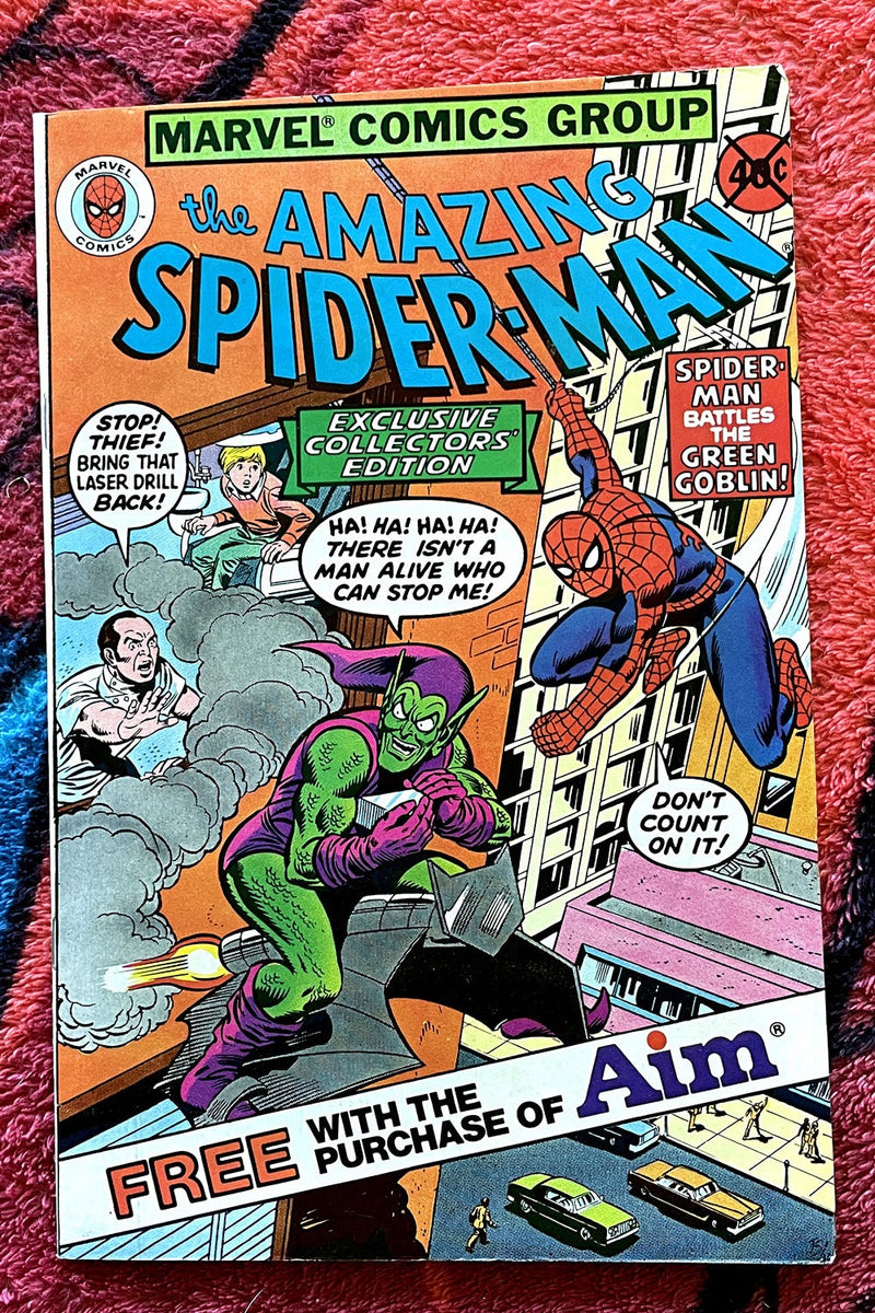 The Amazing Spider-Man AIM Toothpaste# Giveaway  #1 VF