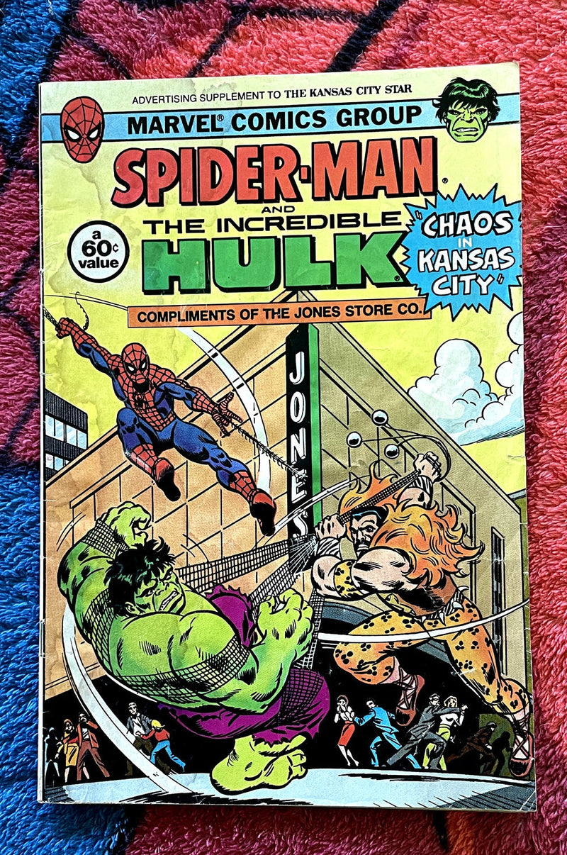 The Amazing Spider-Man/Hulk- CHAOS IN KANSAS CITY-READER COPY!