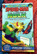 SPIDER-MAN INCROYABLE HULK PIPELINE TO PERIL MARVEL PROMO COMIC 1981 F-VF