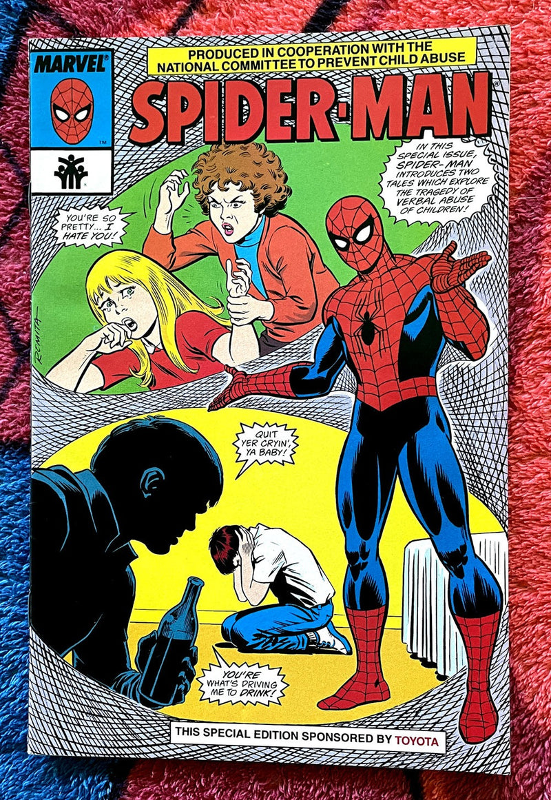 Spider-Man 1987 Promo sur la prévention de la maltraitance des enfants VF