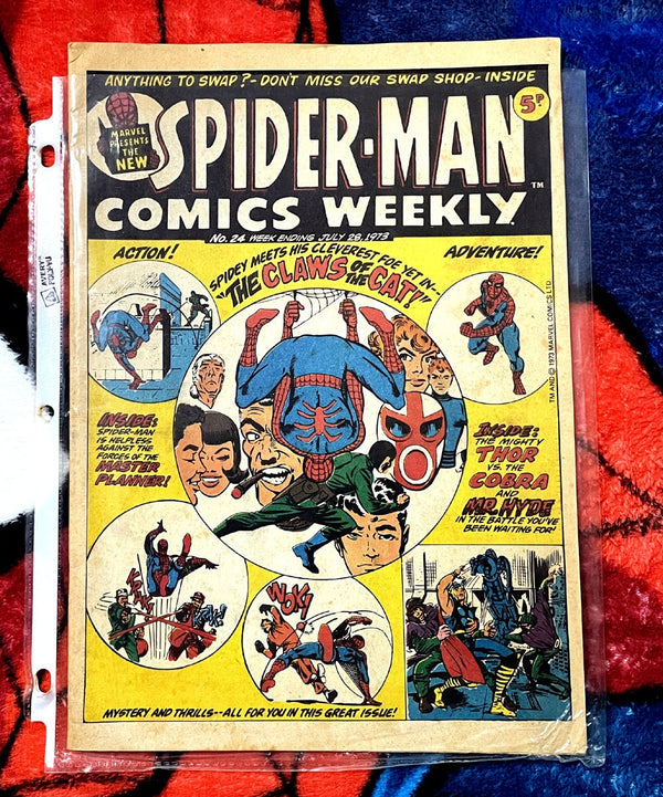 Spider-Man Comics Weekly #24 F-VF