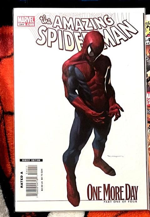 One More Day-Amazing Spider-Man #544 & variant,Sensational#41,Friendly 41 NM