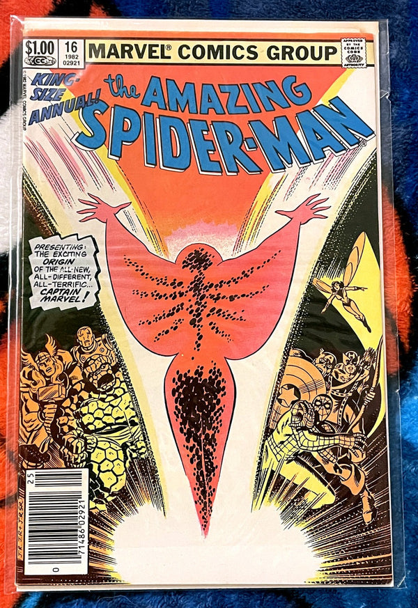 The Amazing Spider-Man Annual #16-1er Monica Rambeau VF