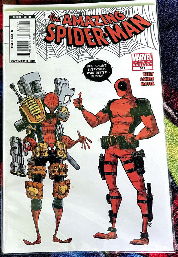 The Amazing Spider-Man #611 Skottie Young Deadpool Variante NM