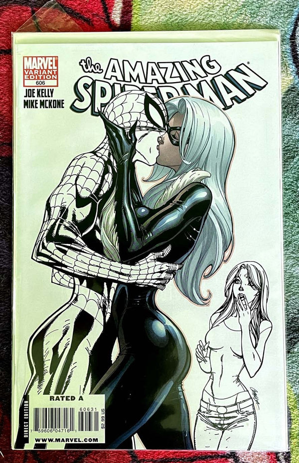 The  Amazing Spider-Man # 606 Sketch variant NM