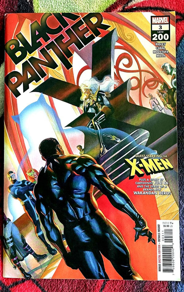 Black Panther #3 - 1er Tosin Oduye - 1er tirage et variante Gary Frank NM