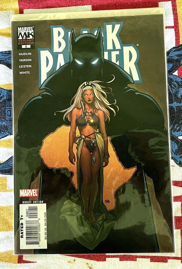 MK Black Panther #8 2nd Print Variant NM