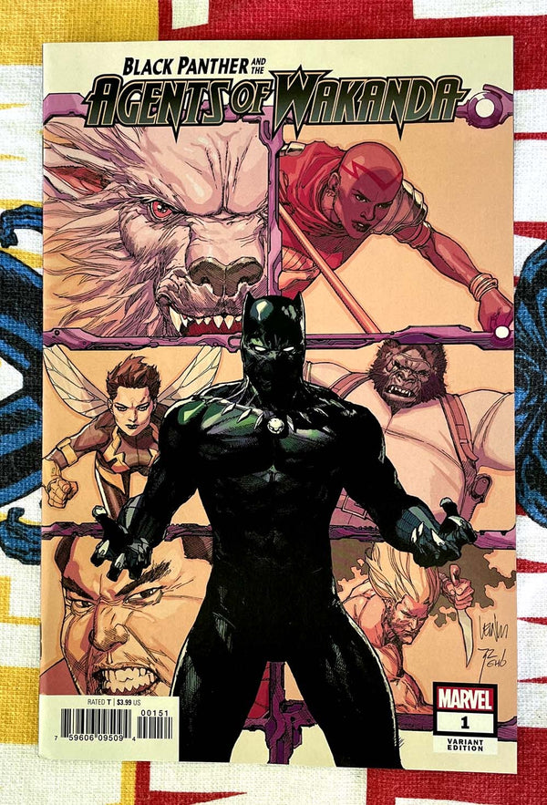 Black Panther et Les Agents du Wakanda #1 variante NM