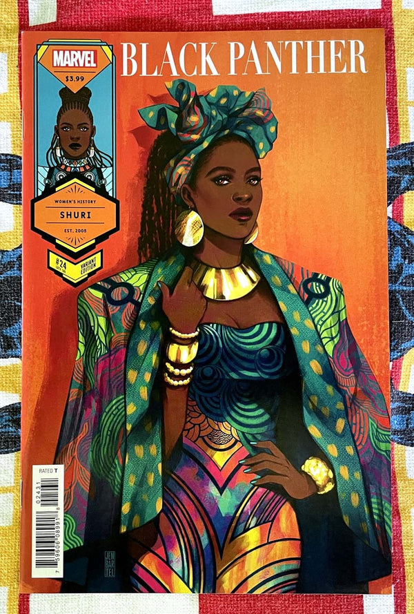 Black Panther #24 variante NM Shuri