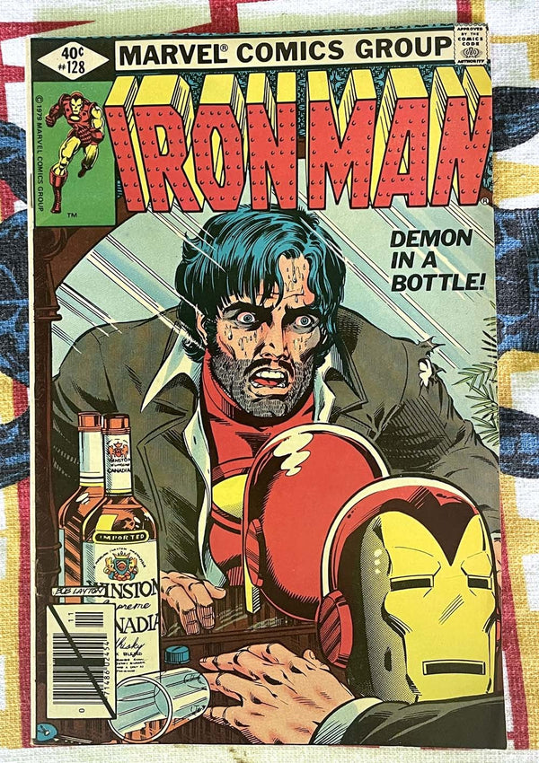 Iron Man #128 Demon in a Bottle VF