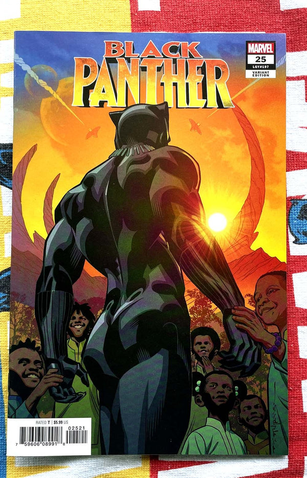 Black Panther #25, variante du numéro final NM