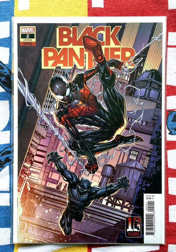 Black Panther #2  Miles Morales-Black Panther variant NM