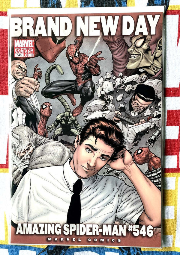 The Amazing Spider-Man #546 Brand New Day variant NM