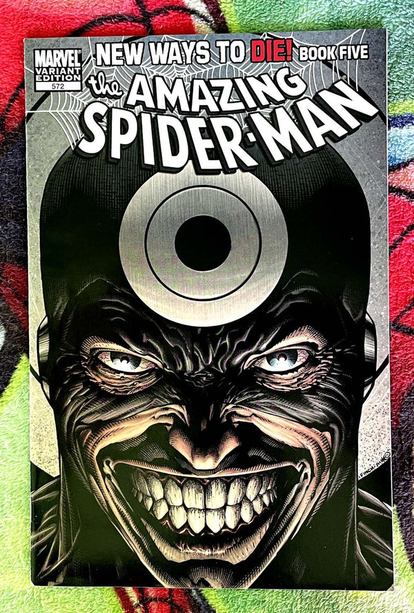 The Amazing Spider-Man #572 Variant NM   Bullseye