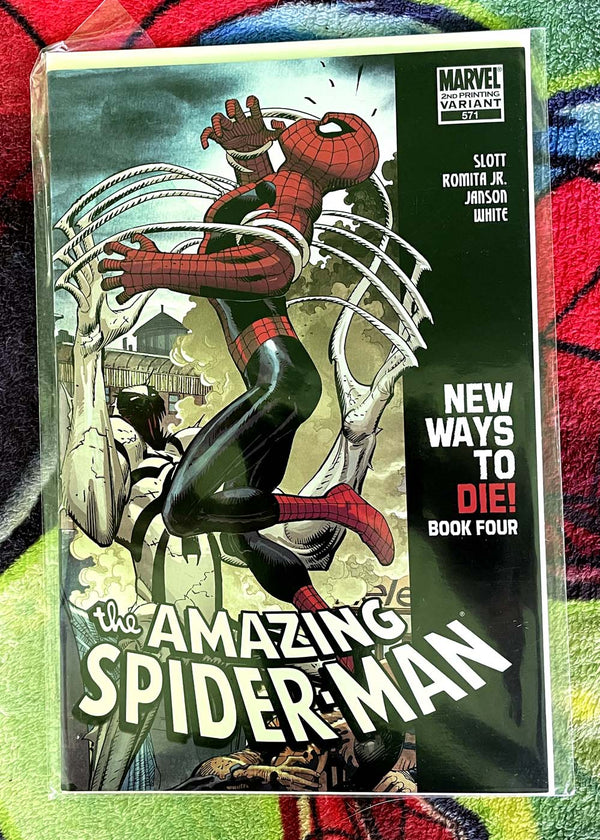 L'AMAZING SPIDER-MAN #571 -2ème impression Variante NM