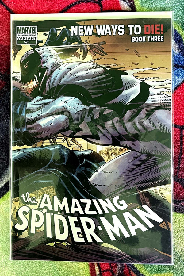 The Amazing Spider-Man #570 second print  Variant NM