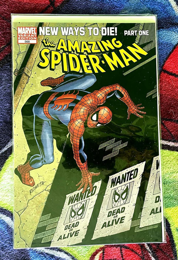 The Amazing Spider-Man #568-573  variants NM   (7)